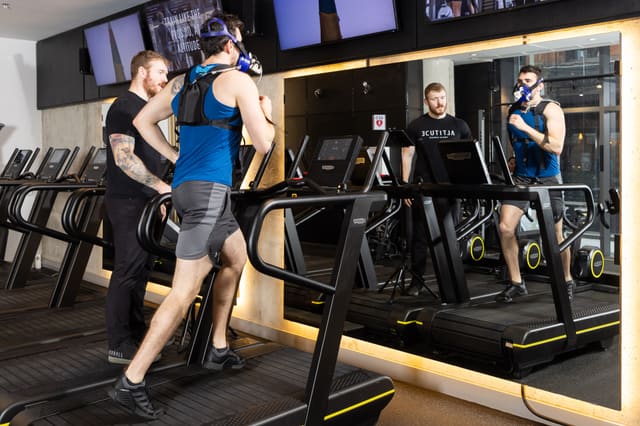 Inside the Altitude Athletic Training facility